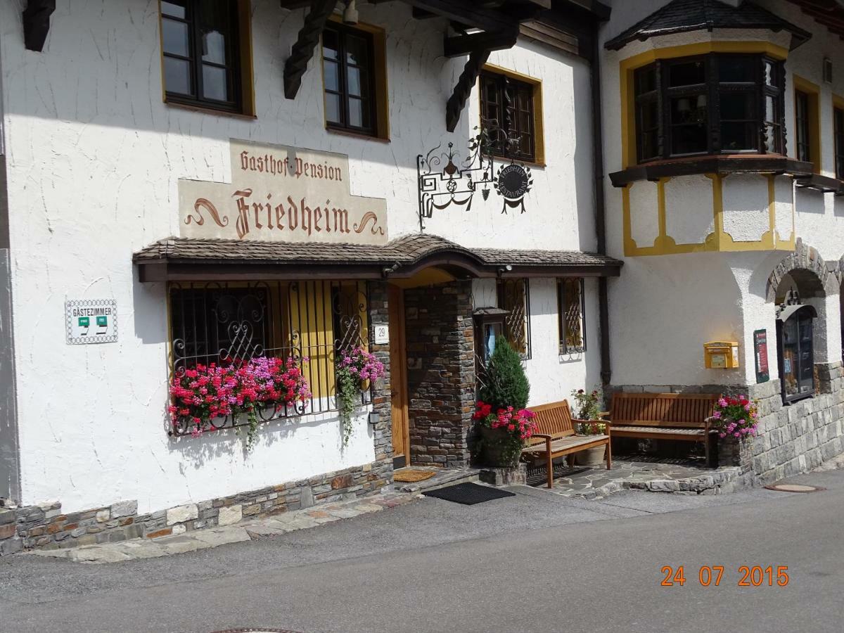 Hotel Garni Friedheim Sankt Anton am Arlberg Exterior foto